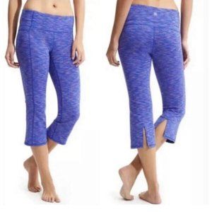 Athleta Blue Cropped Leggings